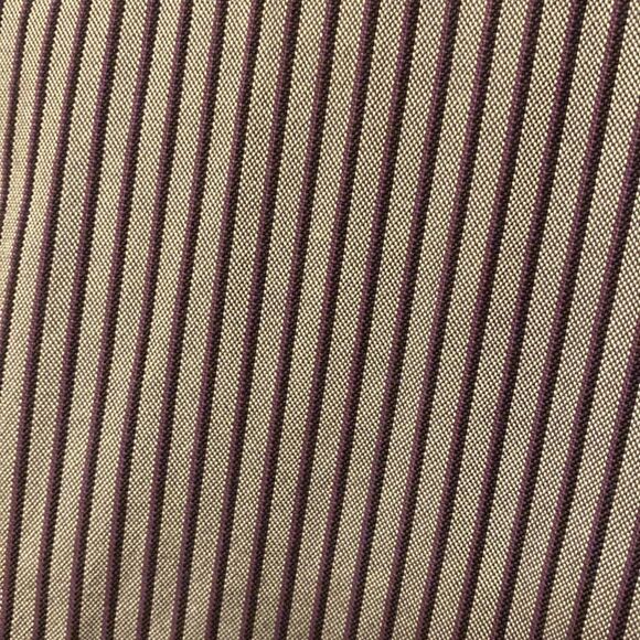 Apt 9 Mens Purple Striped Dress Shirt Medium - Picture 2 of 6